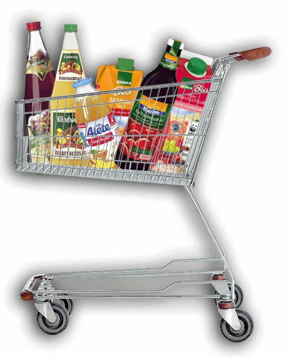 einkaufswagen-saefte