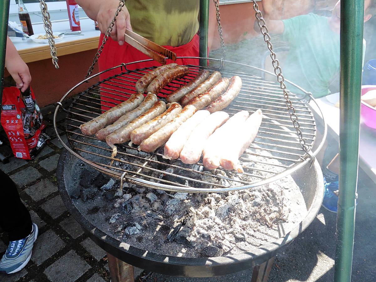 Lebensmittelspende für den Kindergarten Maria-Magdalena in Fürth